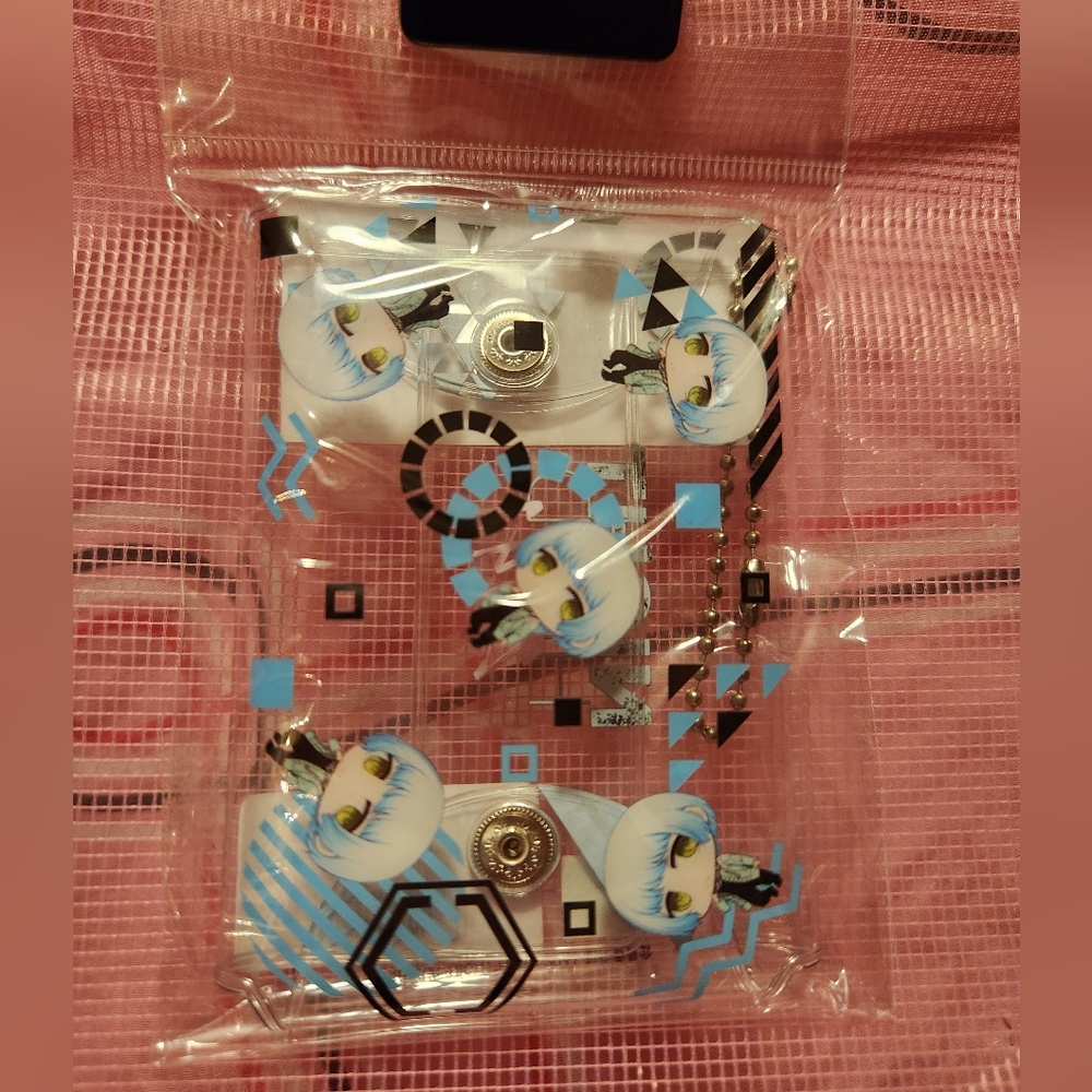 Night Head 2041 Keychain Clear Pouch Naoya Kirihara
